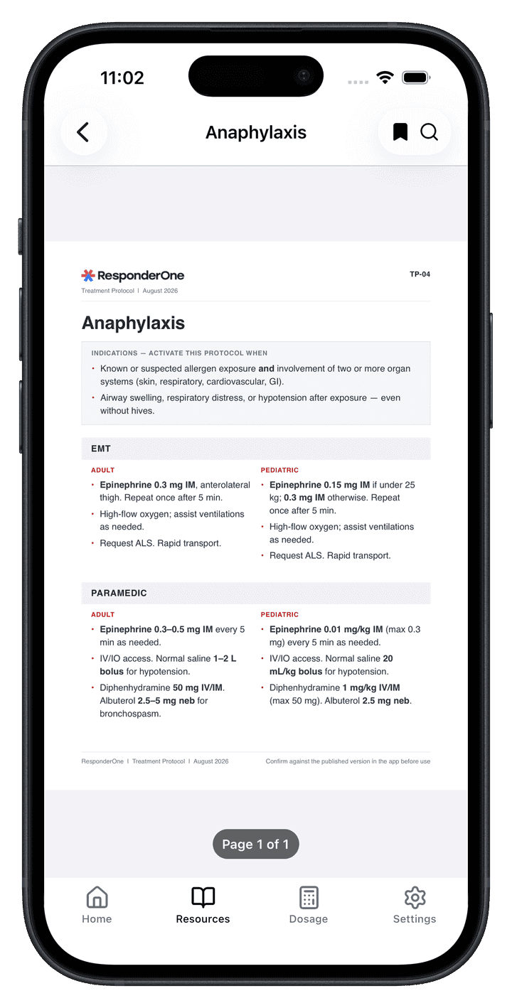 ResponderOne mobile app